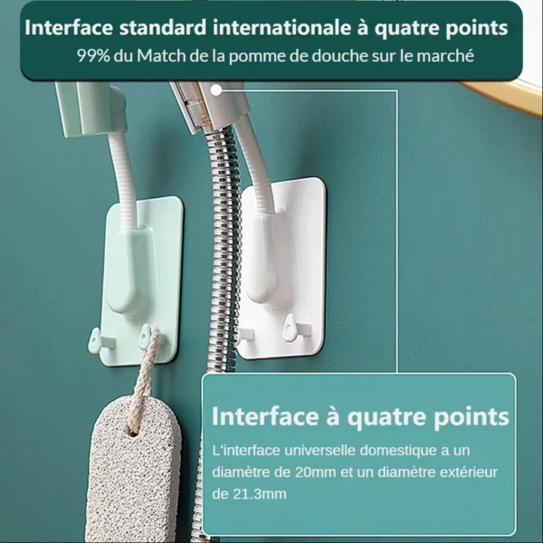 Self-adhesive shower head holder – Image 3