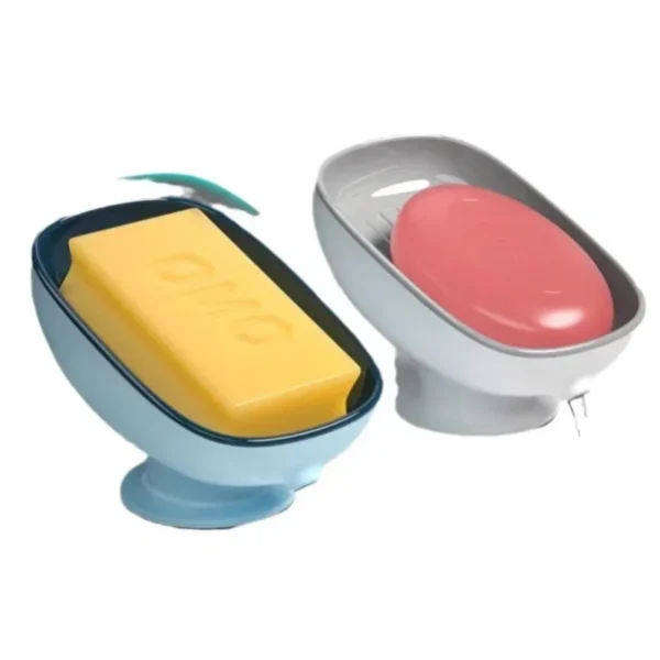 Super Suction Cup Soap Dish with Water Drain – Image 6