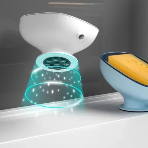 Super Suction Cup Soap Dish with Water Drain – Image 3