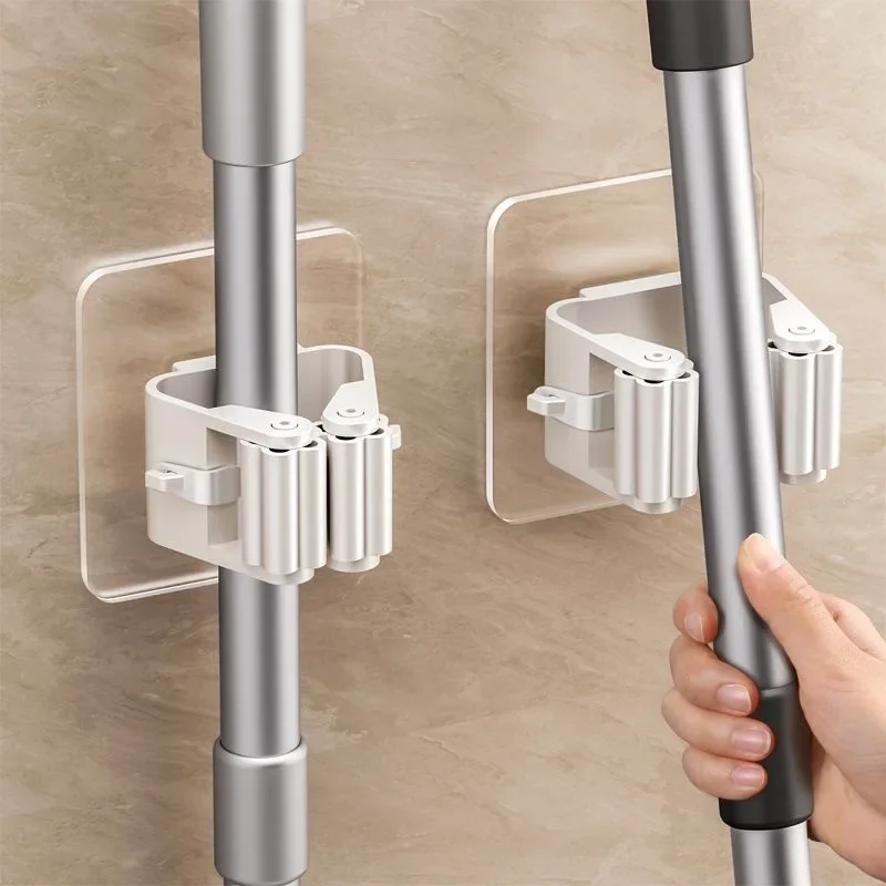 Plastic Wall Mounted Mop Storage Holder
