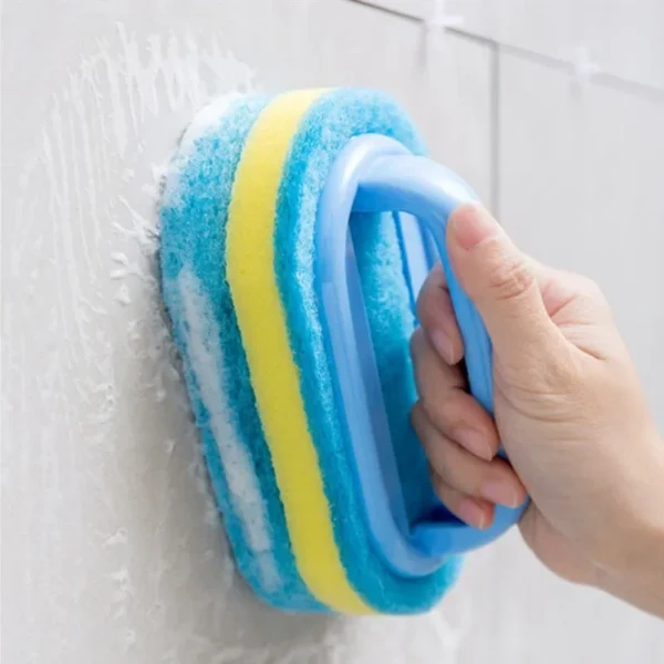 Household cleaning brush with handle – Image 3