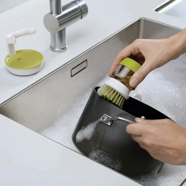 Dish Brush with Soap Dispenser – Image 3