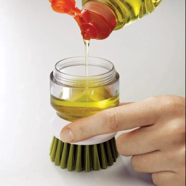 Dish Brush with Soap Dispenser – Image 4