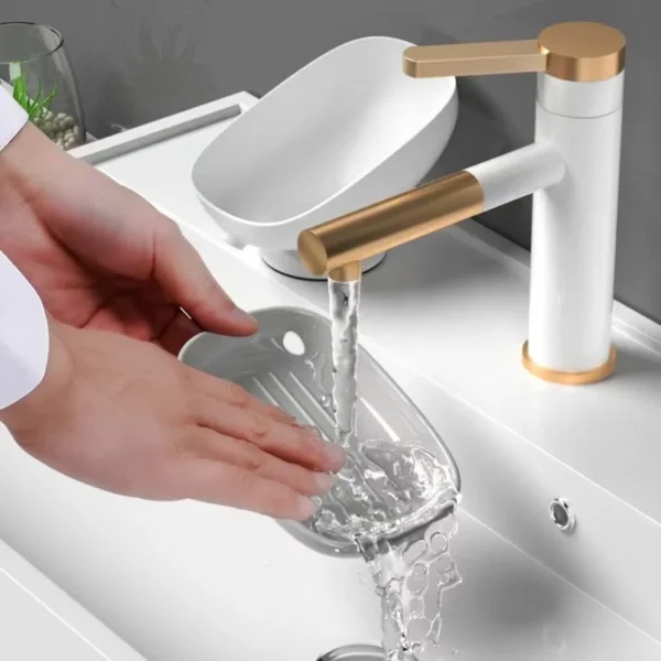 Super Suction Cup Soap Dish with Water Drain – Image 8