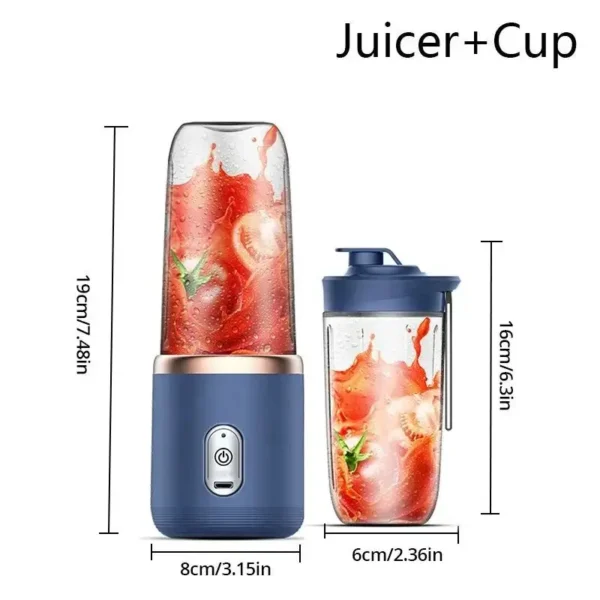Portable Juicer, Smoothie Blender – Image 10