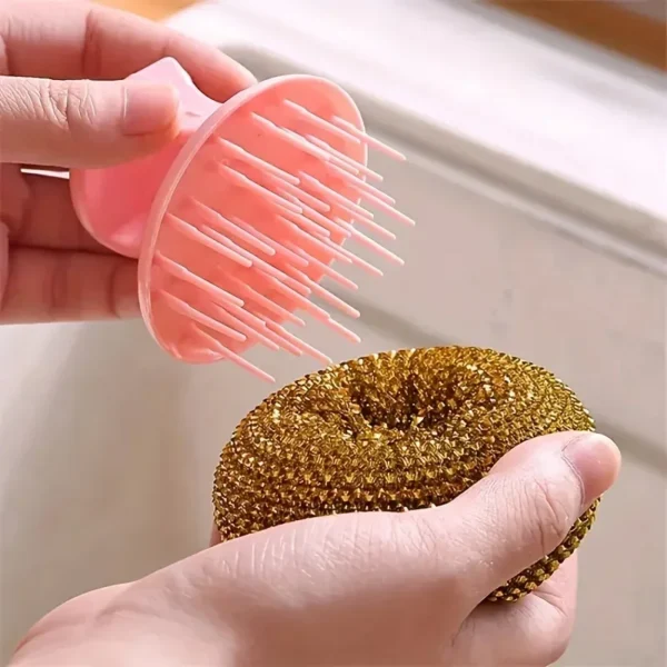 Iron Cleaning Brush with Handle – Image 2