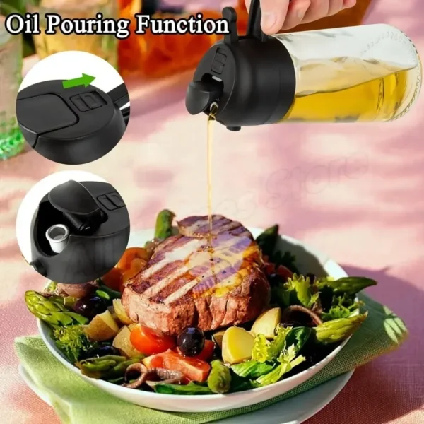 2 in 1 Oil Dispenser Bottle – Image 5