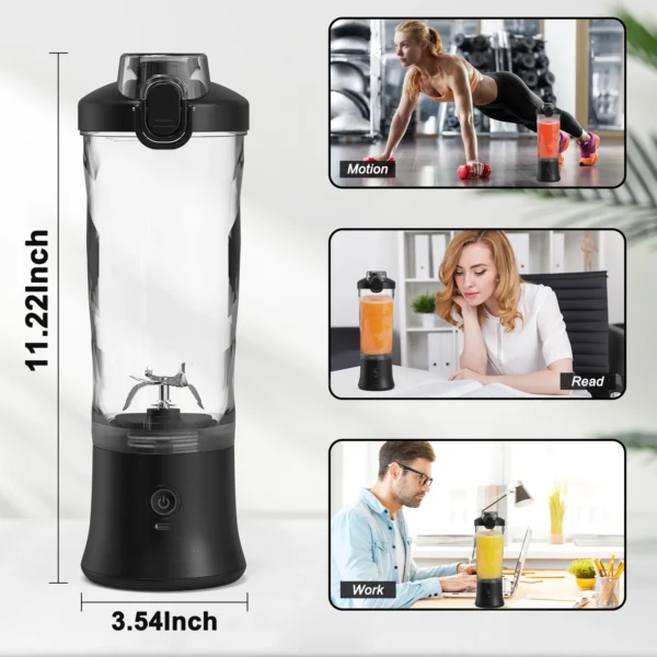 Portable Blender Electric (600ML) – Image 5