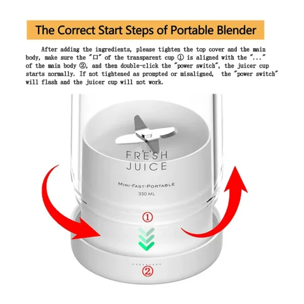 Mini Portable Electric Blender – Image 5