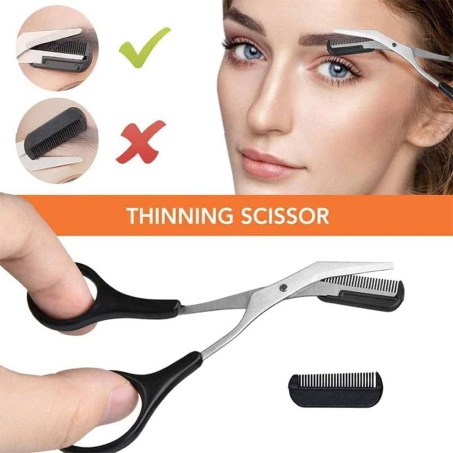 Eyebrow Trimming Scissors – Image 5